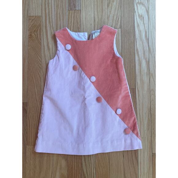 The Beaufort Bonnet Company Blake Button Dress 4T - Picture 1 of 4